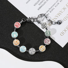 Chic Anime Beaded Bracelet