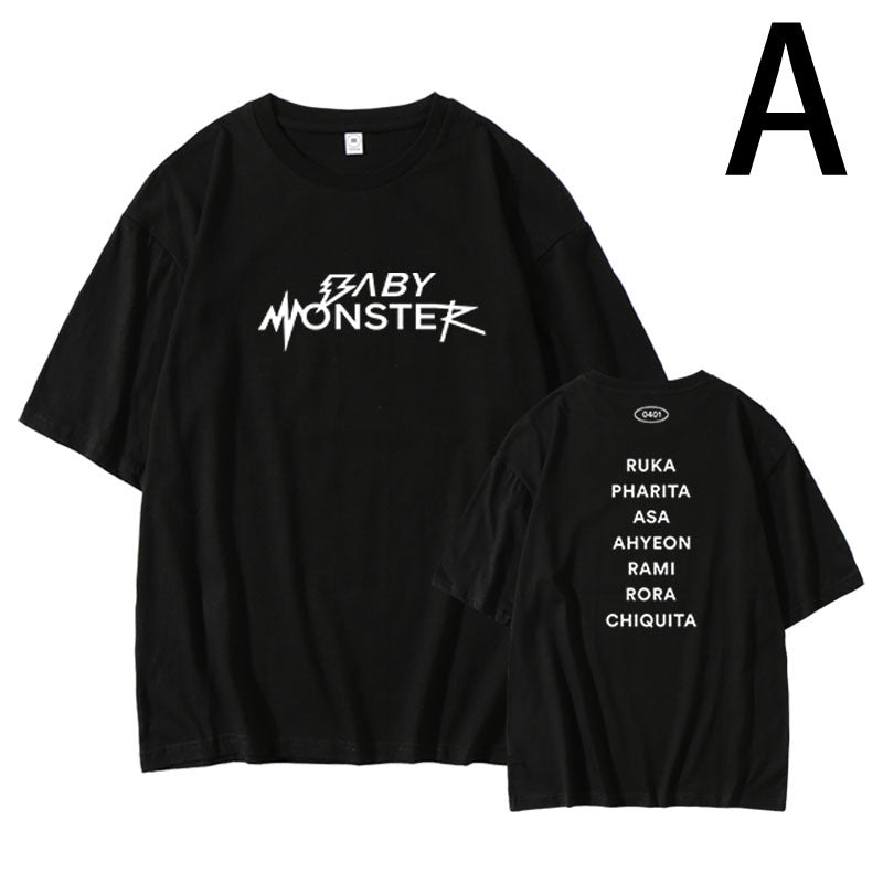 KPOP Concert SeeYouThere Loose Round Neck T-shirt