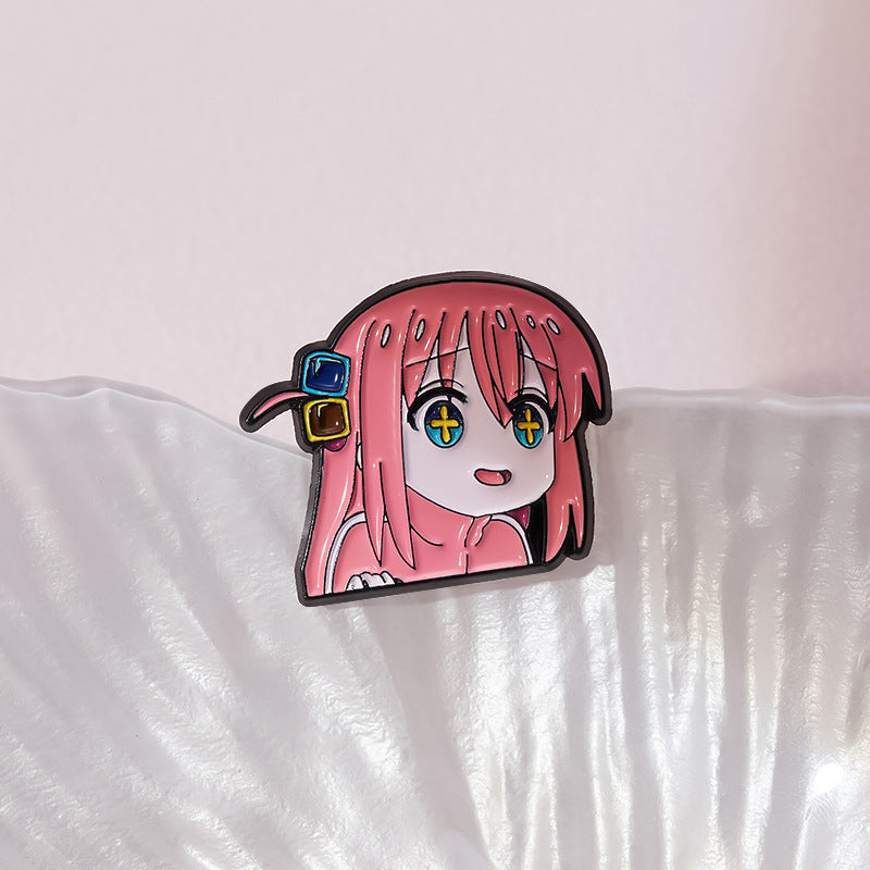 Creative Anime Brooch Badge