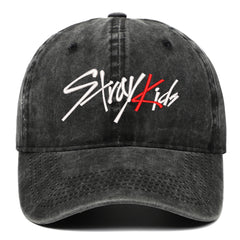 KPOP Logo Embroidered Baseball Cap