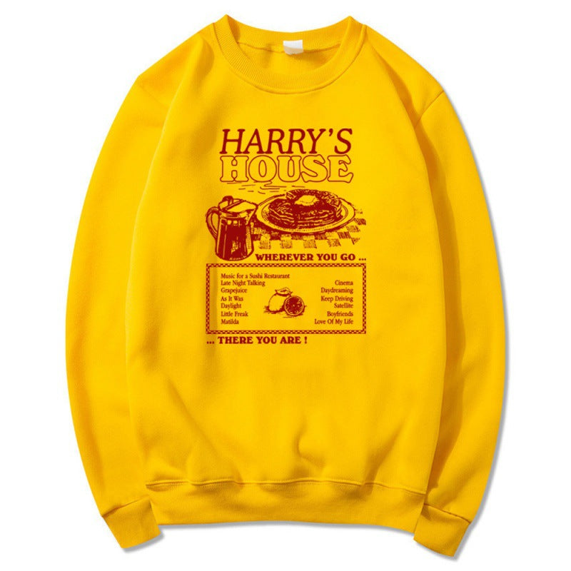 Lovely Girls Harry's House Print Casual Sweatshirt