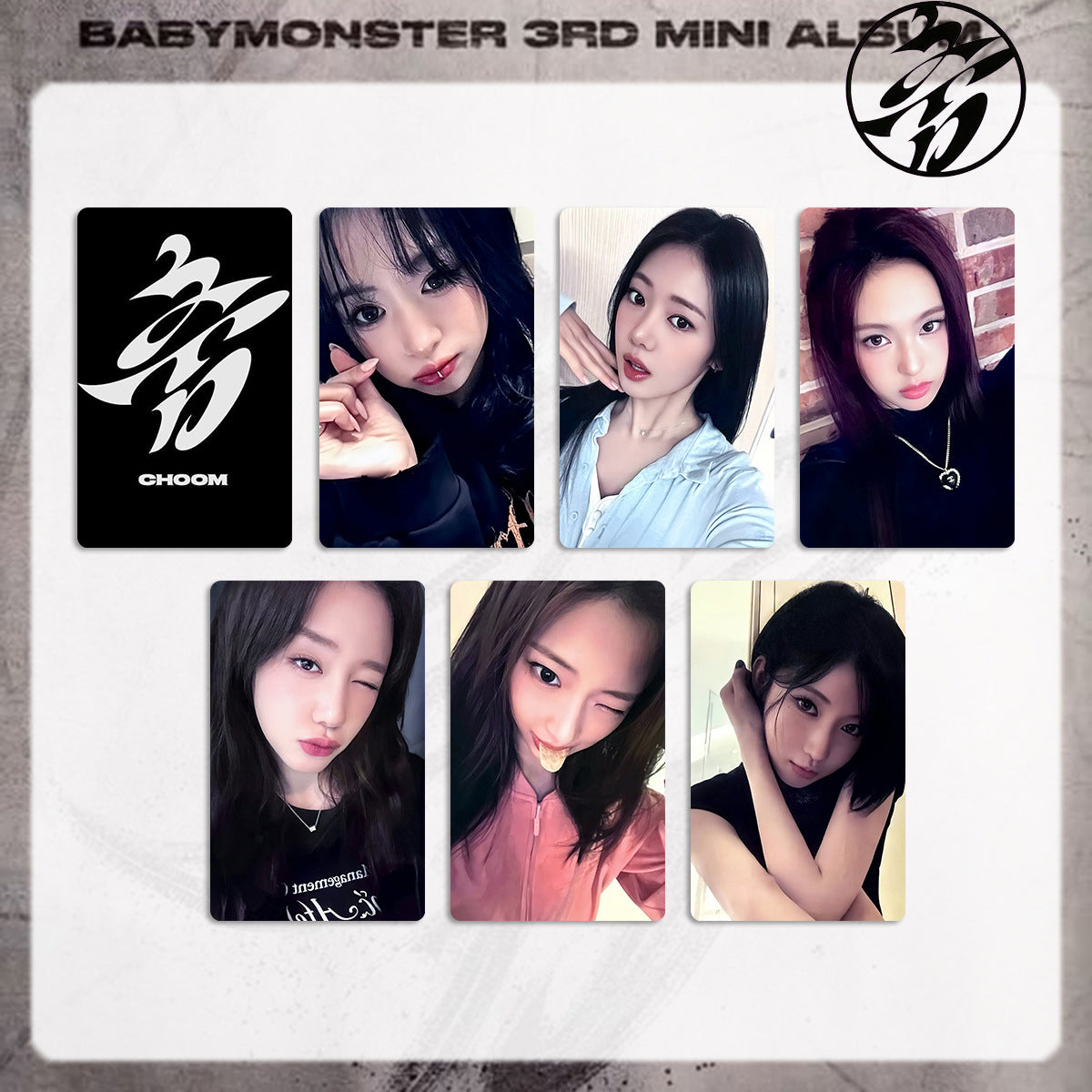 BM Album CHOOM Photocard Draw