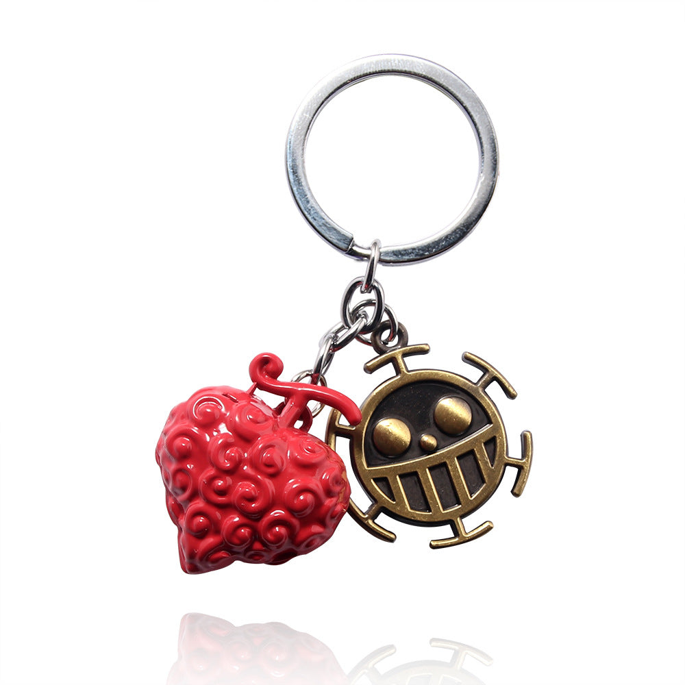 Cute Devil Fruit Keychain Pendant