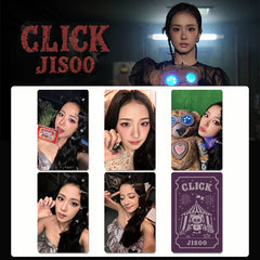 JISOO "CLICK" Album Photocard 5PCS