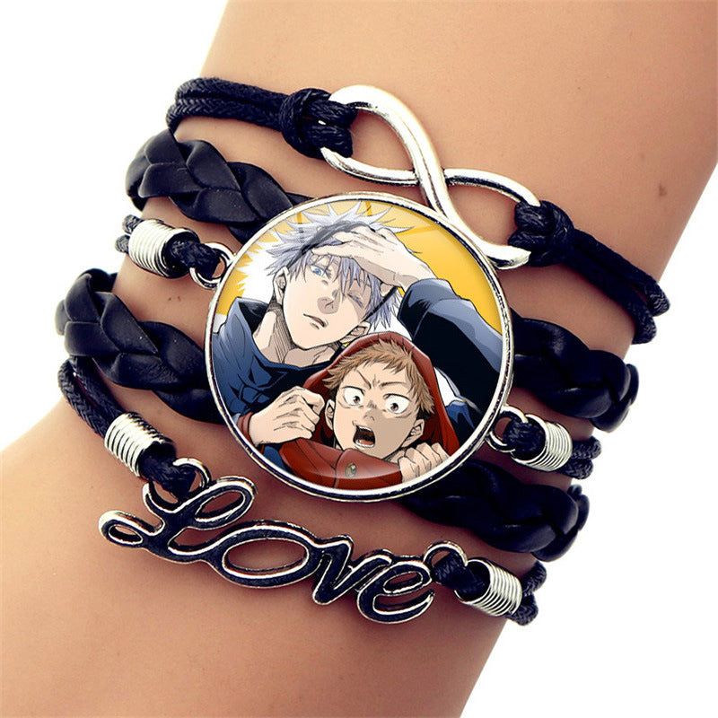 Casual Anime Weaving Multi-layer Bracelet