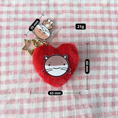 BND Plush Cute Bag Pendant Keychain