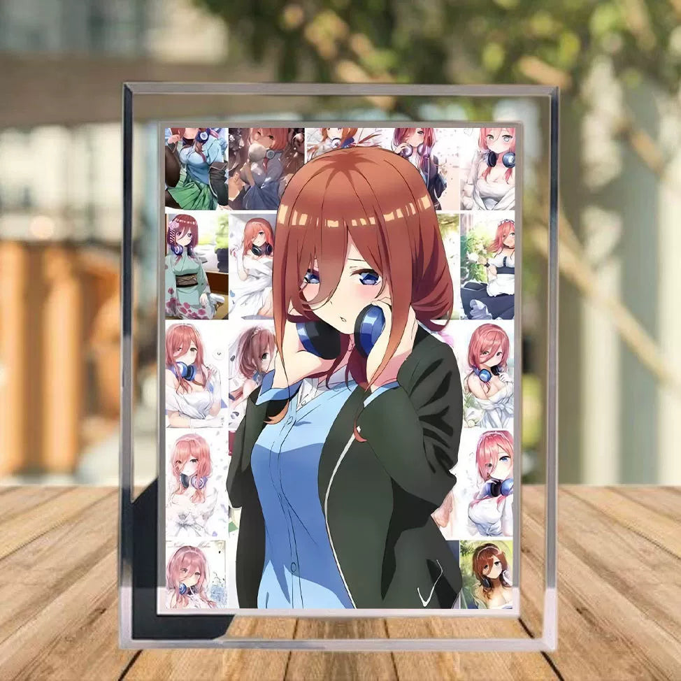 Nakano Anime Crystal Photo Frame