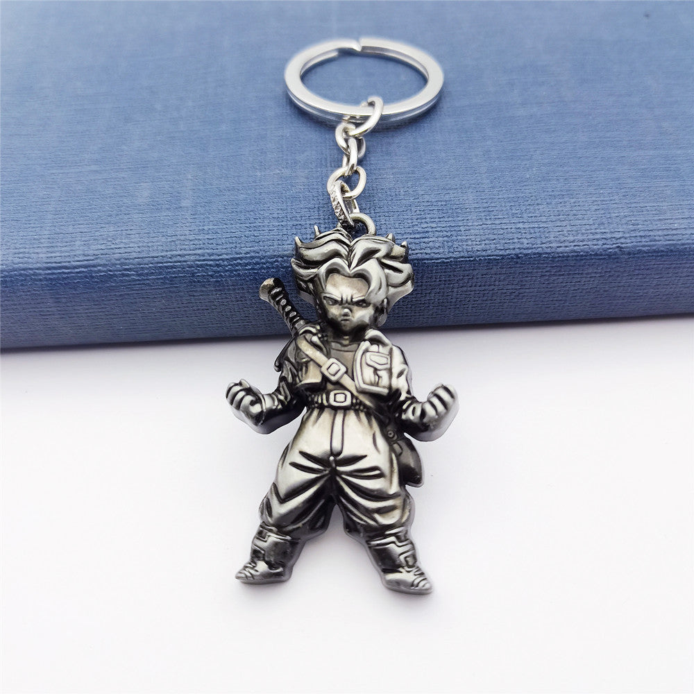 Goku Vegeta Metal Keychain Pendant