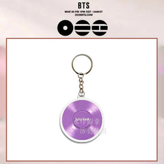 BANGTAN "ARIRANG" Vinyl Disc Pendant Acrylic Keychain
