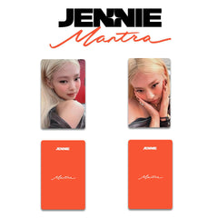 JENNIE MANTRA MCD Photocard