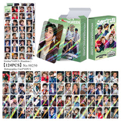 60PCS CORTIS GREENGREEN Flash Photocard Sticker