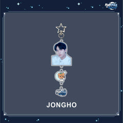 SAN MINGI WOOYOUNG Doll Acrylic Pendant Keyring