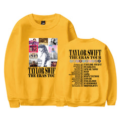 Casual Women's Taylor Print Crew Neck Sweatshirt