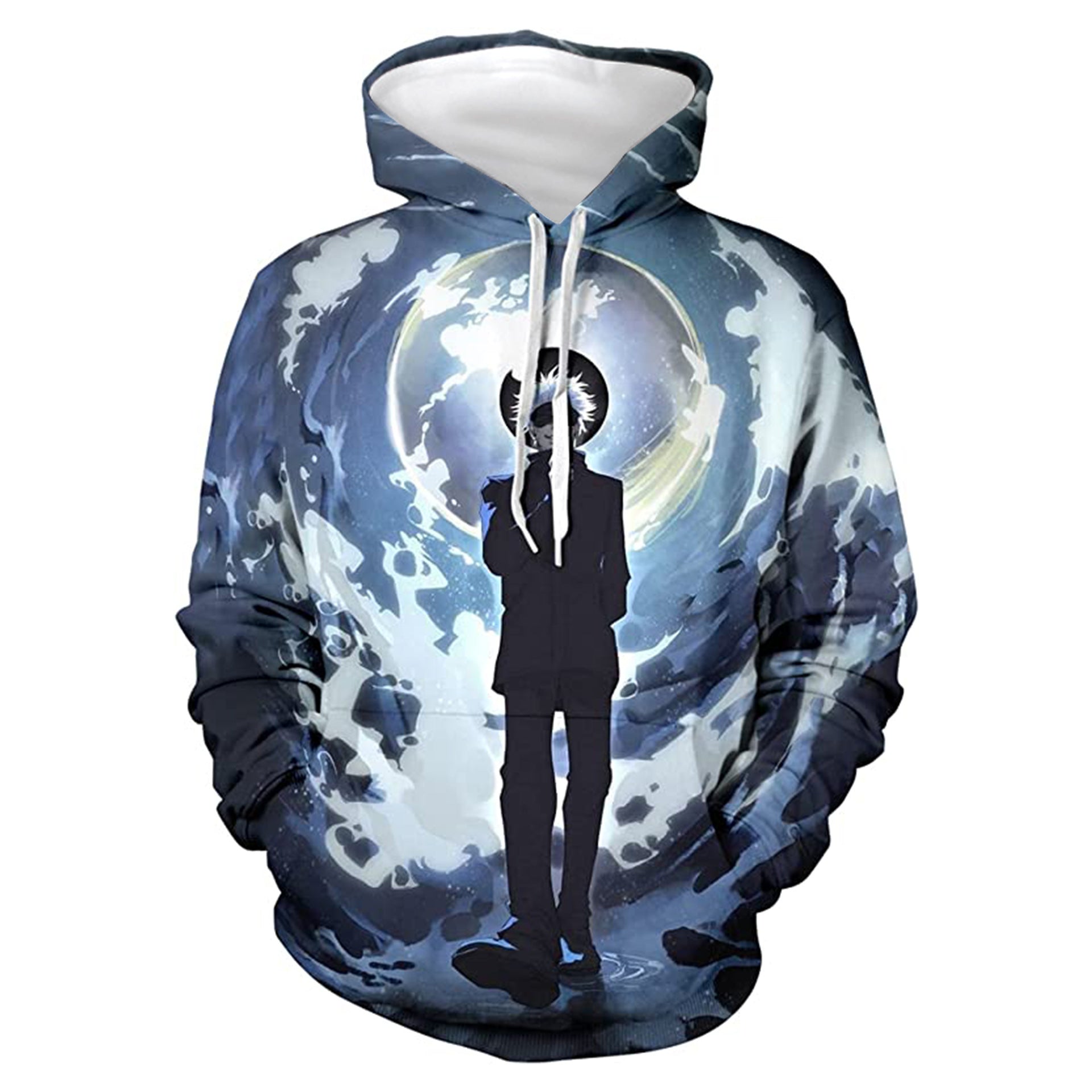 Men's Anime 3D Printed Sports Cosplay Hoodie