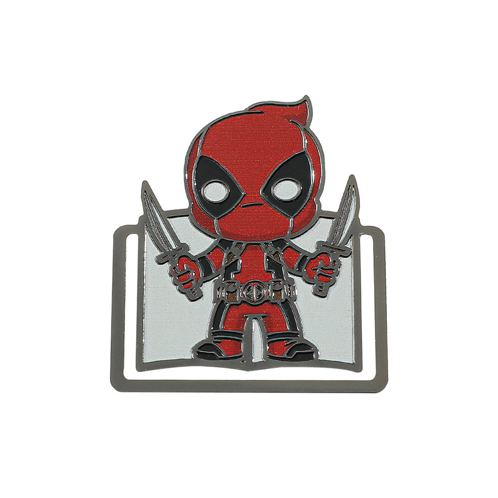 Deadpool and Wolverine Metal Bookmark