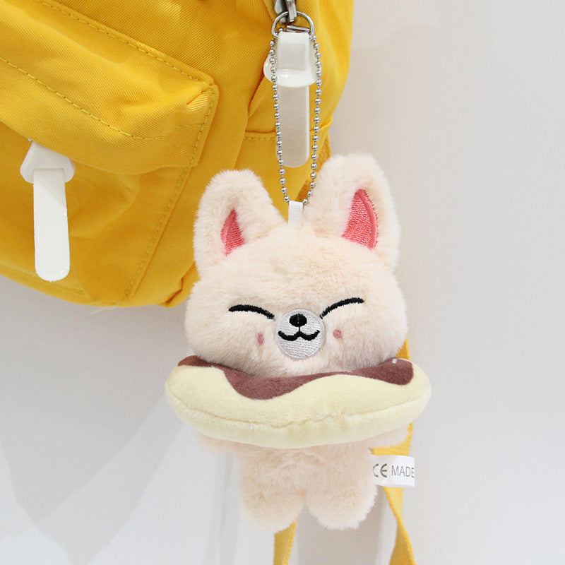 Creative KPOP Cartoon Donut Plush Toy Pendant
