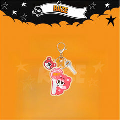 KPOP Boy Group Cartoon Acrylic Keychain Bag Pendant