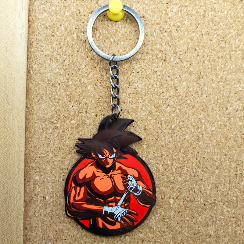 Decorative GOKU Metal Keychain Pendant