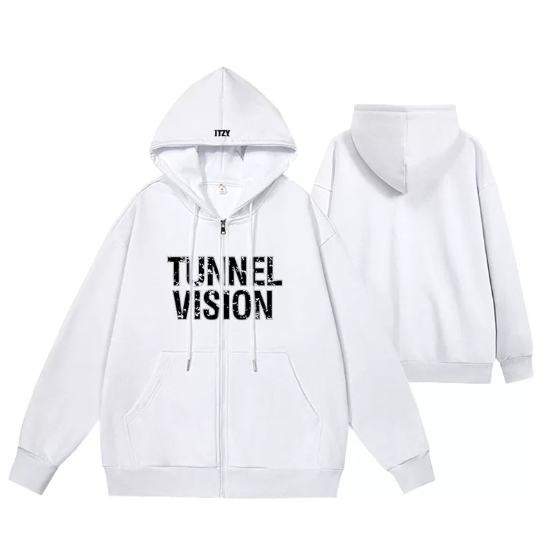 TUNNEL VISION TOUR Zip Up Hoodie