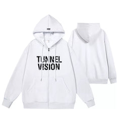 TUNNEL VISION TOUR Zip Up Hoodie