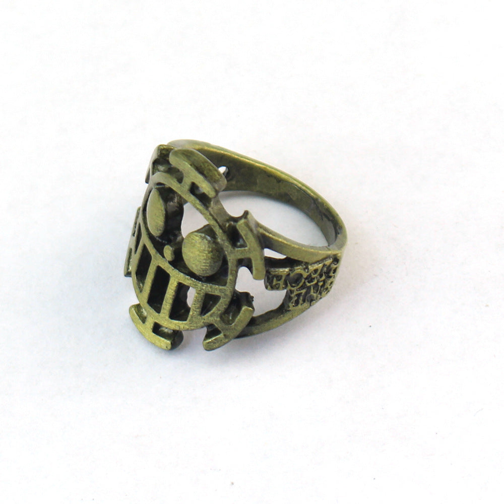 Trendy Trafalgar Logo Ring