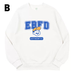 Yeri Casual Graphic Crew Neck Sweatshirt