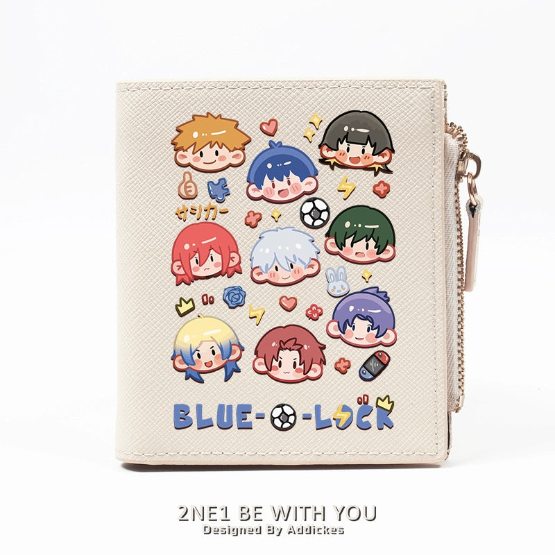 Manga Anime PU Zipper Wallet