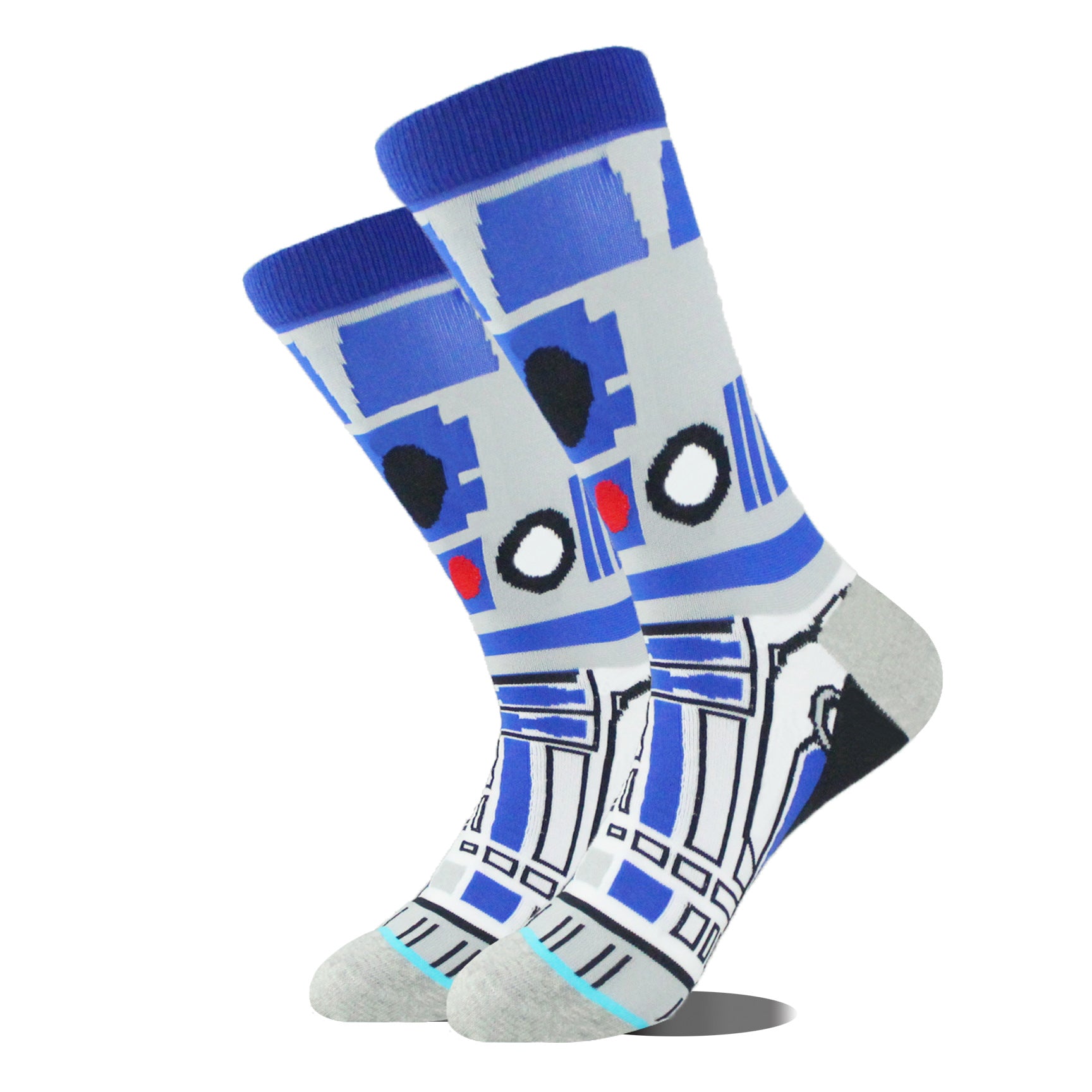 Casual Men's Comic Mid Length Socks