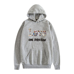 Women's LOVE Harry Print Casual Pullover Hoodie