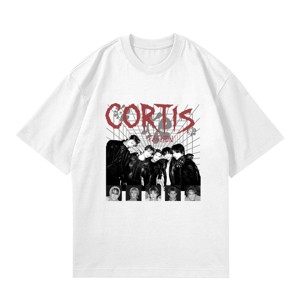 CORTIS Fashion Short Sleeve T-Shirt Top