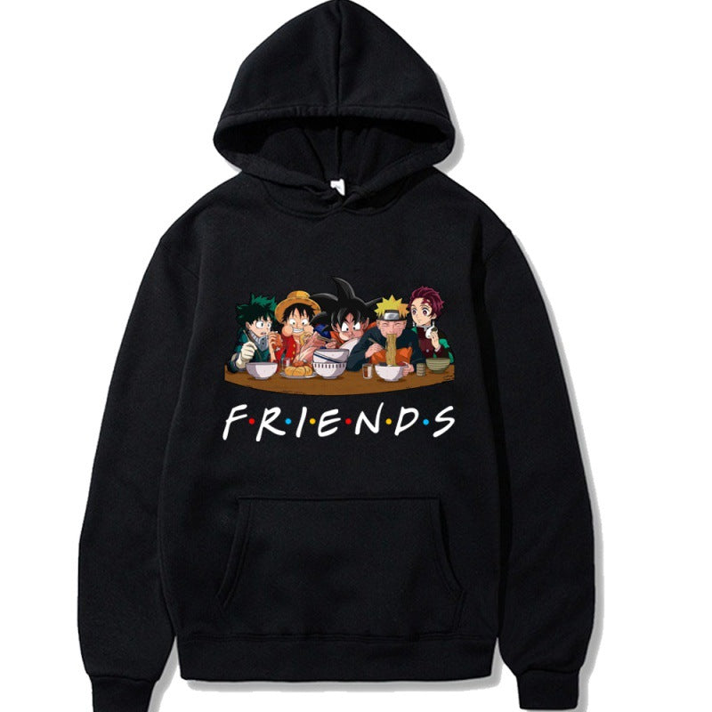 Unisex FRIENDS Graphic Print Casual Hoodie