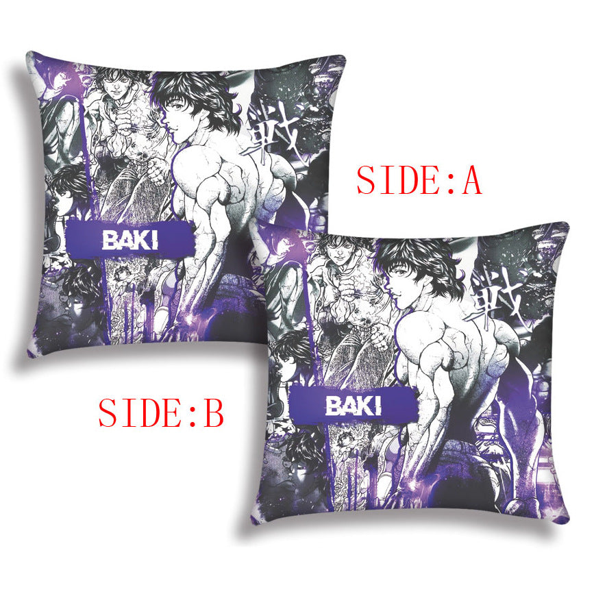 Cool Anime Printed Square Pillowcase