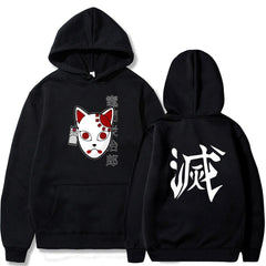 Casual Unisex Anime Graphic Loose Hoodie