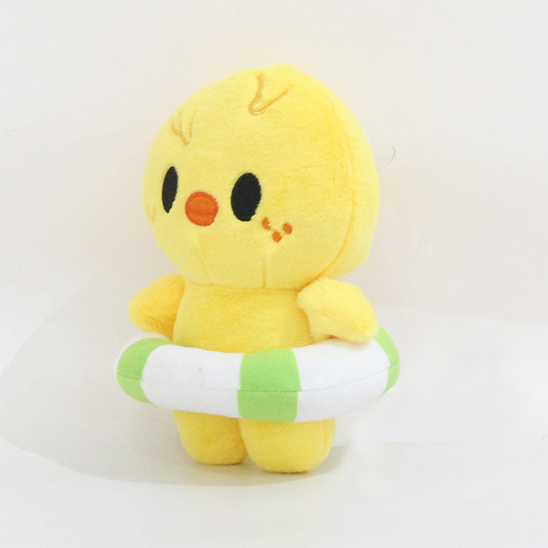 Kpop Members Cartoon Character “Swim Day” Plushies