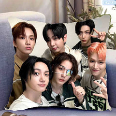 KPOP Poster Printed Double-sided Throw Pillow