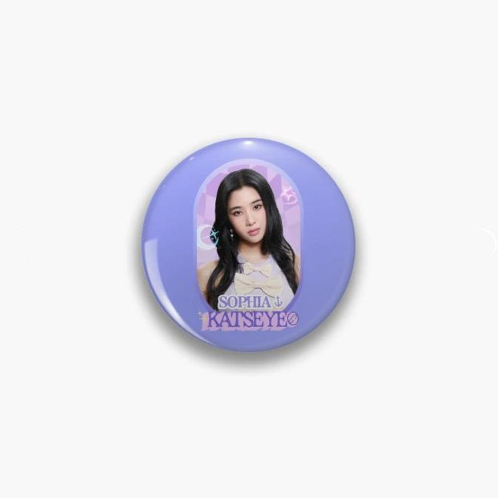 KATSEYE Ganrly Brooch Badge