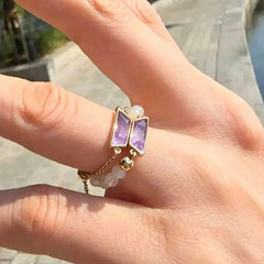 BANGTAN Logo Double-layer Ring Bracelet