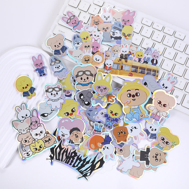SKZ Laser Luggage Stickers