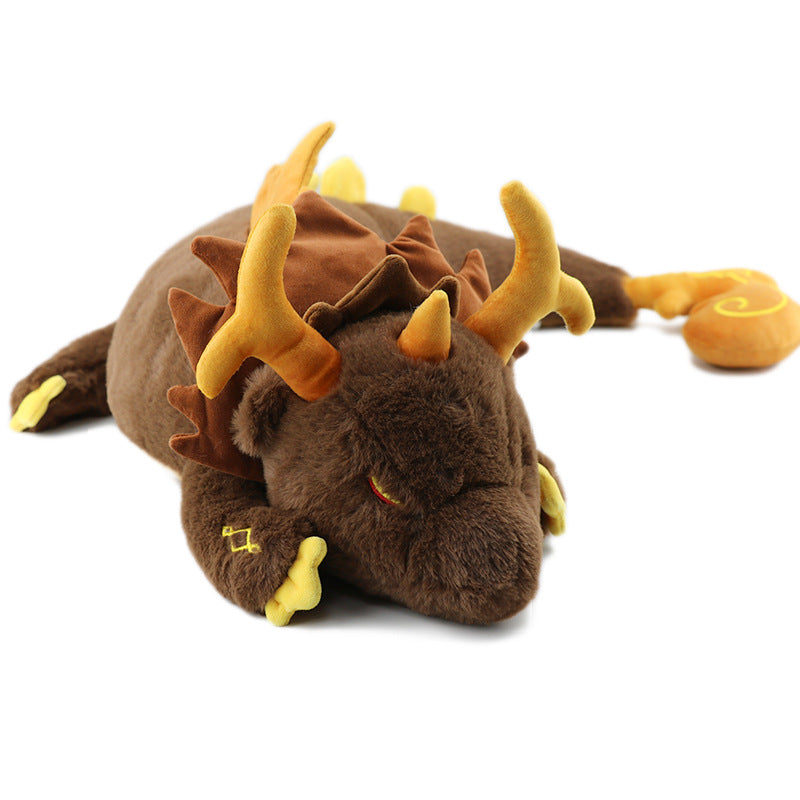 Cute Game Zhongli Dragon Pillow Plush Toys