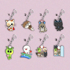 KPOP BBNEXDO Pendant Schoolbag Keychain