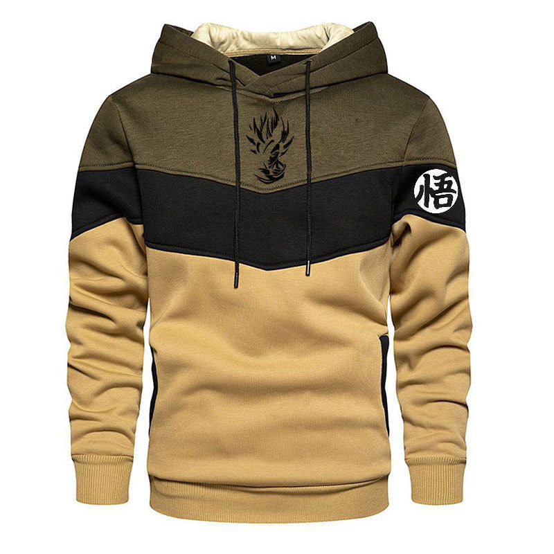 Men's Anime Casual Sports Pullover Hoodie