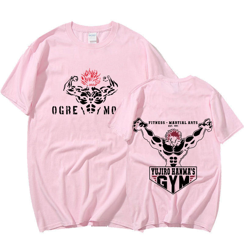 Trendy Anime Baki Gym Loose T-Shirt