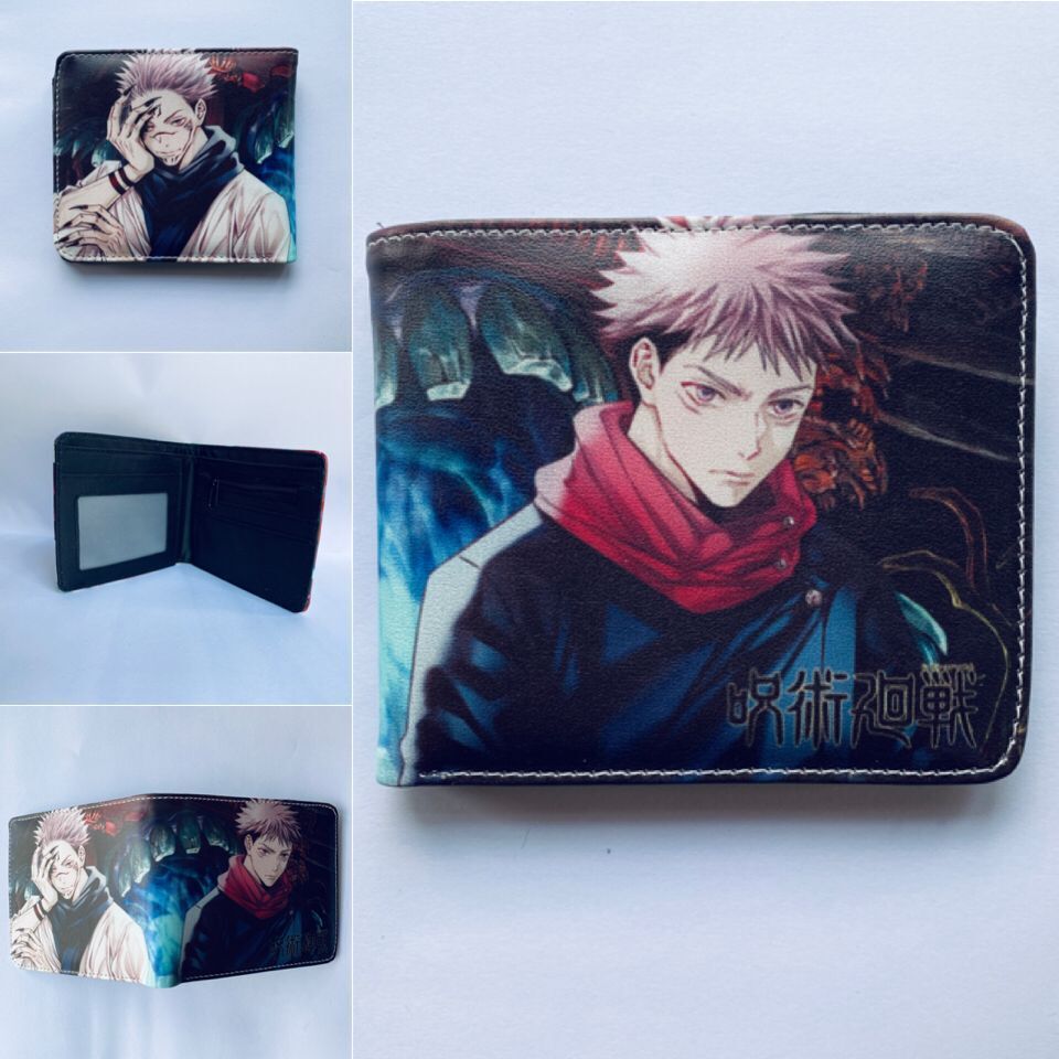 Trendy Anime Printed PU Leather Wallet