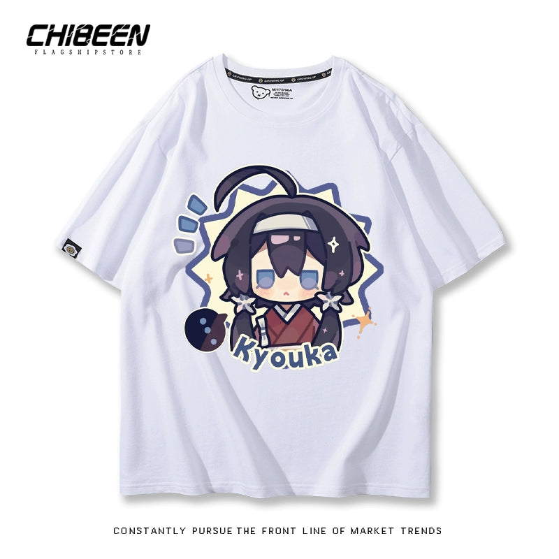 Versatile Dazai Anime Short Sleeve Top