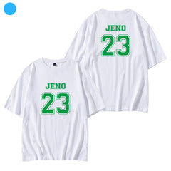 Unisex Kpop Letter Short-sleeved T-shirt