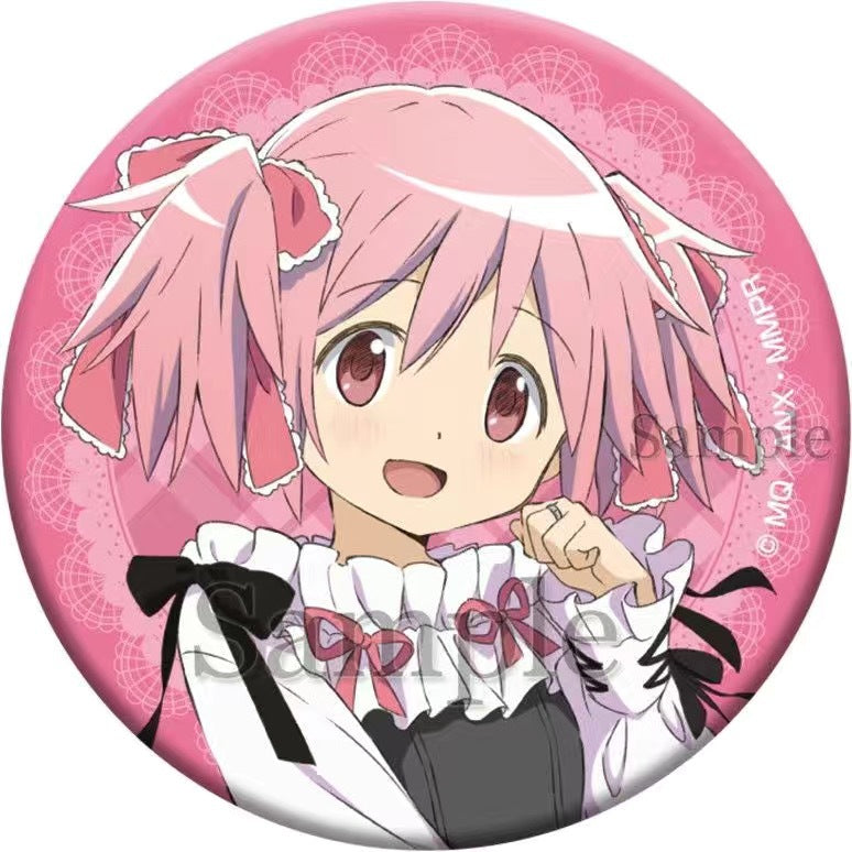 Anime Tinplate Badge