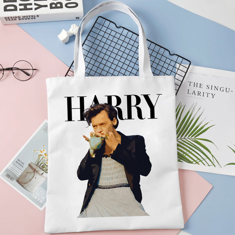 Harry Printed Canvas Shoulder Bag