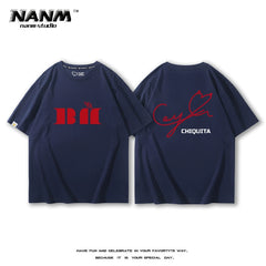 KPOP HELLO MONSTER Logo Printed T-Shirt