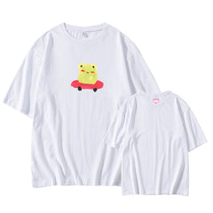 NJZ Cartoon Printed Short-sleeved T-shirt