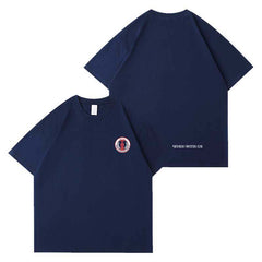 TWS LOGO Cotton Short-sleeved T-shirt Top